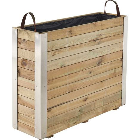 Bac Bambou - Traité - 100 x 30 x 78,5 cm (1/5)
