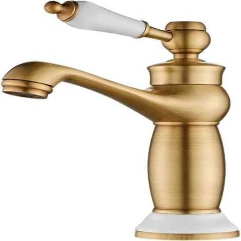 Elegante grifo de baño fabricado en latón. (1/5)