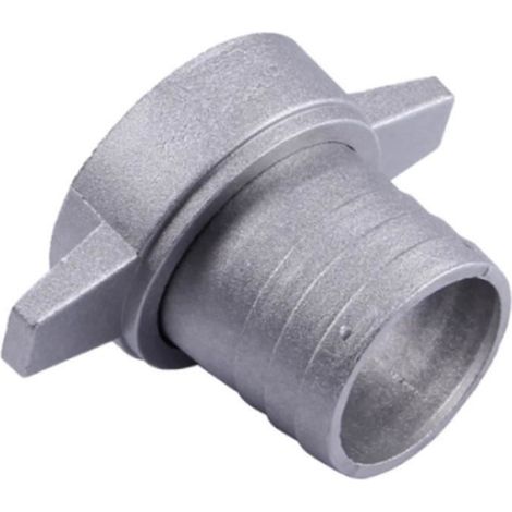Raccord de Tuyau - Aluminium - Pour Tube de 2 Pouces - Joint en Caoutchouc Intégré - 1 Pièce (1/4)
