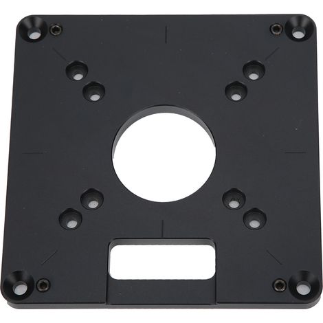 Frästisch-Einlegeplatte aus Aluminiumlegierung für CNC-Fräsen, Holzbearbeitung, Gravurzubehör (1/5)