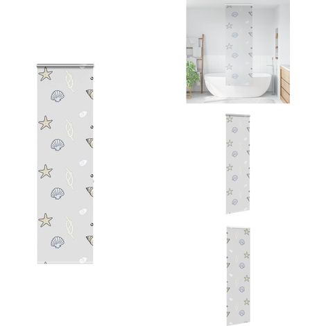 Store enrouleur de douche avec cassette largeur du tissu 66 cm - Store Enrouleur De Douche - Stores Enrouleurs De Douche - Store De Douche - Rideau De Douche Enroulable (1/5)