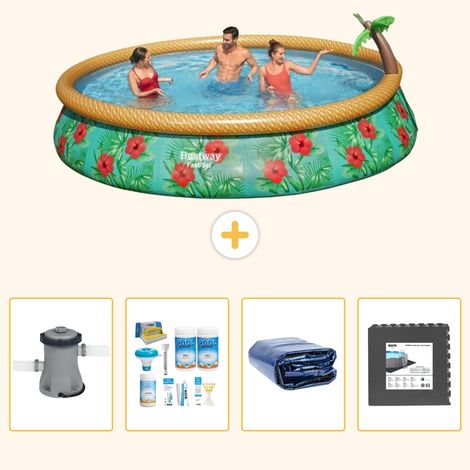 Bestway Bestway Fast Set Ronde - 457x84 cm - 5-pièces S233 (1/5)