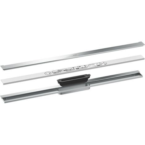 hansgrohe AXOR Drain Set de finition rigole, 900mm pour montage (1/2)