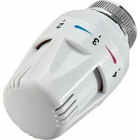 Heizkörperkopf, 1-teiliger Heizkörperventilkopf, M30 x 1,5 Thermostatisches Heizkörperventil, Thermostatkopf für Badezimmerwaschbecken-Toilette (1/5)