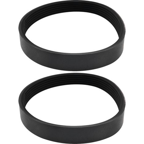 Courroies d'entraînement en caoutchouc 6PJ348 pour tondeuses à gazon électriques synchrones, circonférence 348 mm, largeur 14 mm, compatibles avec la plupart des tondeuses à gazon. (1/5)