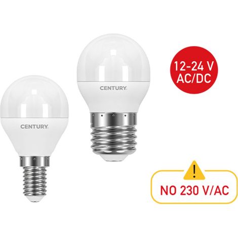 LAMPADINE CENTURY LED BT E14 M/G 5W C.
