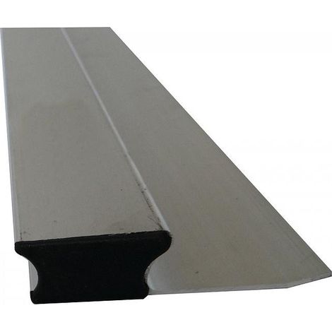 Mondelin – Lame à lisser fermée 1,50m en aluminium profil H – Embouts plastiques – Pour surfaces lisses et finitions précises (1/3)