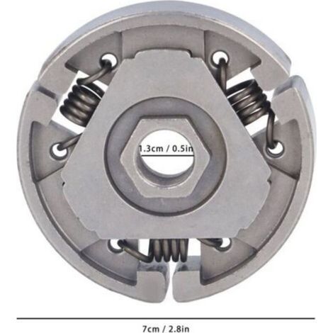 Ensemble D Embrayage - Pour Tronçonneuse - Compatible Stihl 038 038AV MS380 MS381 - Diamètre 7 Cm - Alésage 1,3 Cm - Poids 218 G (1/5)