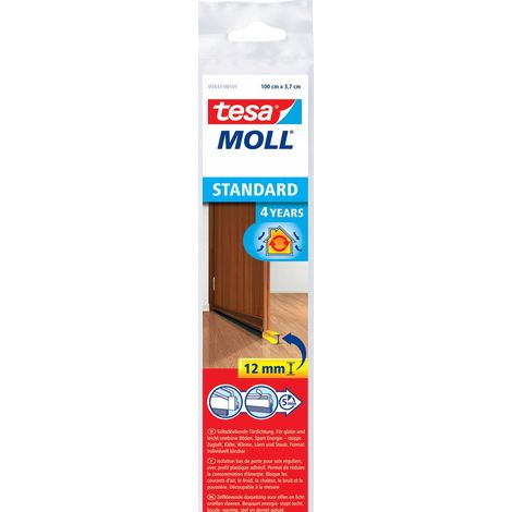 Tesa guarnizione per porta marrone 37 mm x 1 m auto-adesiva (1/4)