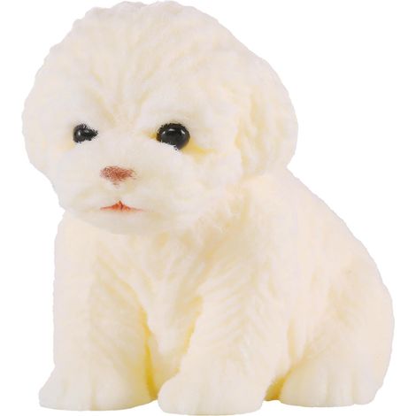 Squishy chiot Taba – squishy chien en silicone ultra doux, jouet anti-stress fait main pour enfants et adultes (1/5)