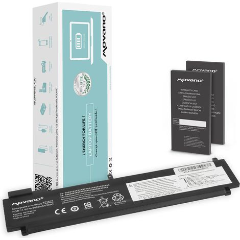 Batería para Lenovo ThinkPad T460s T470s - trasera (1/5)