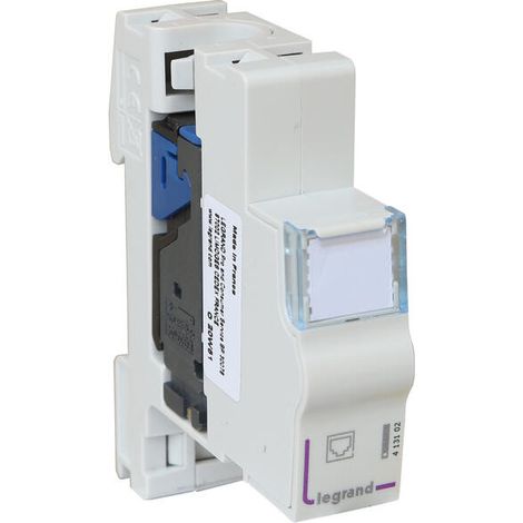 Legrand – Module de brassage RJ45 catégorie6 FTP – Coffret de communication – Connectique pour réseaux – Utilisation professionnelle (1/4)