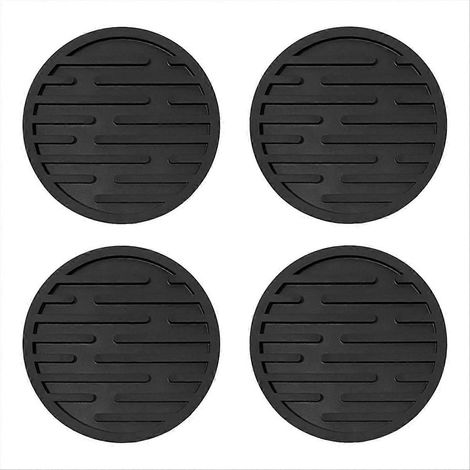 Set de 4 dessous de verre antidérapants, protège-table résistant à la chaleur, sous-verres réutilisables pour vaisselle et décoration, lot de 4 supports isolants. (1/5)