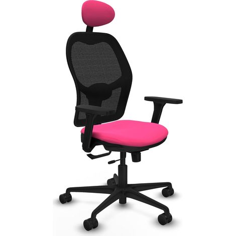 Silla piqueras y crespo Jorquera negro espuma inyectada (1/2)