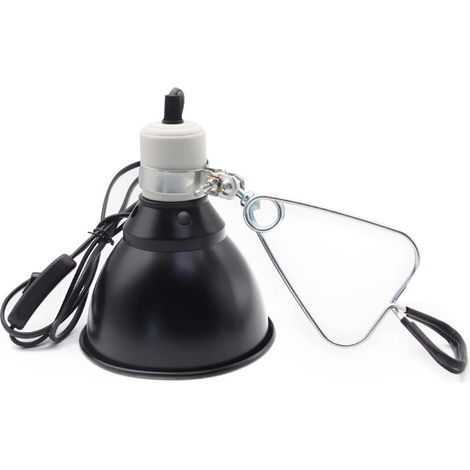 Support de lampe UVA/UVB pour reptiles, clip réglable, pour tortues, lézards, serpents et terrariums.-AquaForge (1/5)