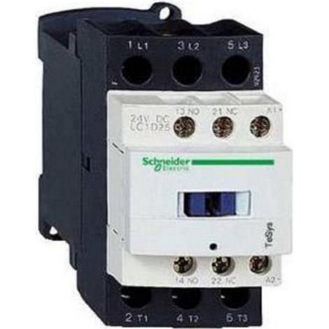 Schneider LC1D18B7 Contactor TeSys LC1D 3P AC3 440V 18A Coil 24V AC