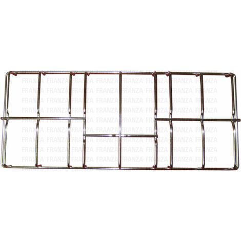 GRIGLIA 3 FUOCHI FORNELLO PARKER MODELLO 5327 FILO CROMATO