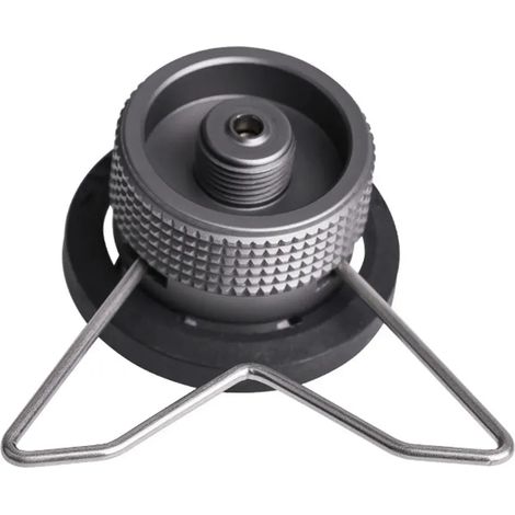 Adaptateur de recharge de gaz pour réchaud de camping extérieur, adaptateur butane, adaptateur de conversion pour cartouche de gaz, accessoires pour réchauds de cuisine portables gonflables au butane (1/3)