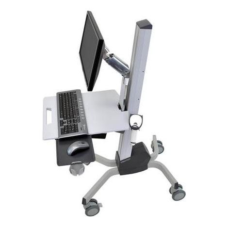 Ergotron Neo-Flex carrello LCD grigio ergonomico (1/4)