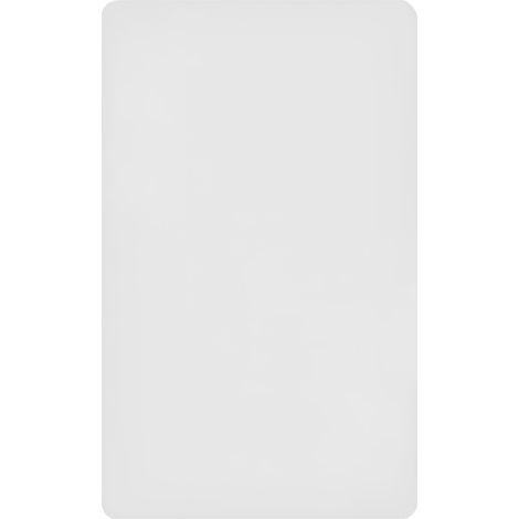KLULK Lenzuolo Sotto Con Angoli Elasticizzati 1 Posto E Mezzo 100% Cotone Bianco 125 X 200 + 25 Cm Made In Italy (1/5)