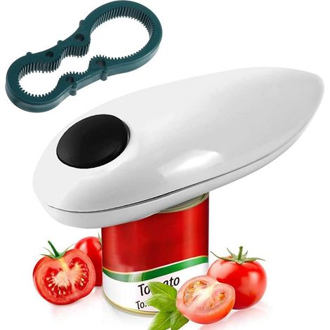 Ouvre-boîte, ouvre-boîte à un bouton, ouvre-boîte pour mains arthritiques (1/2)