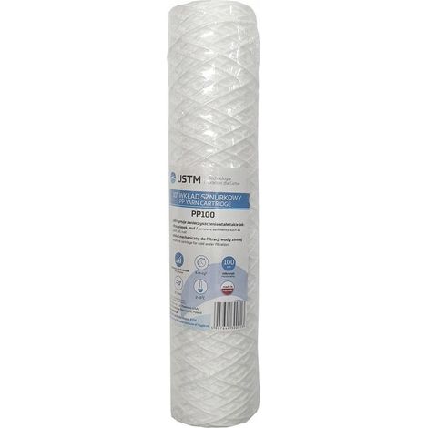 Ustm Cartucho de Cuerda para Filtro de Agua Blanco 10 Pulgadas (1/3)