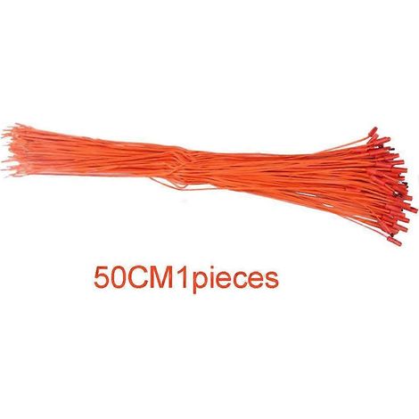 Système d'allumage électrique pour feux d'artifice (1 à 100 pièces) - Détonateur - Couleur : 1 pièce de 50 cm (1/4)