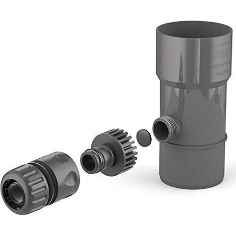 Recogedor de agua cellfast brayza instalación fácil resistente clima