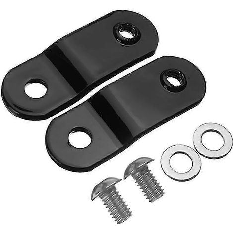 Rehausse de réservoir d'essence noire 76 mm pour modèles Harley Sportster XL883 1200 48 72 (1/5)