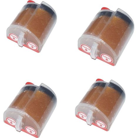 Lot de 4 cartouches anticalcaire – Élimine 99% du calcaire – Prolonge la durée de vie de votre centrale vapeur – Compatible avec Philips