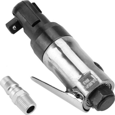 CRICCHETTO CRICCHETTO CORTO REVERSIBILE AD ARIA COMPRESSA PNEUMATICO DA 1/4" (1/5)