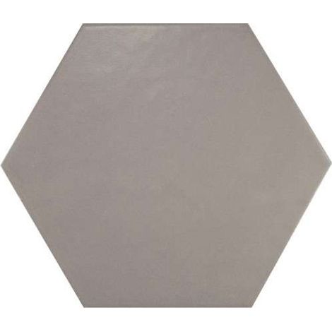 Carrelage sol / mur hexagonal uni gris mate 17,5x20 cm HEXATILE MATE GRIS(vendu par boite de 0,71m2) (1/3)