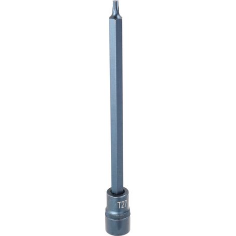 Embout de tournevis étoile 1/2 po à douille carrée en acier allié S2, outil de quincaillerie pour clé T27 (1/5)