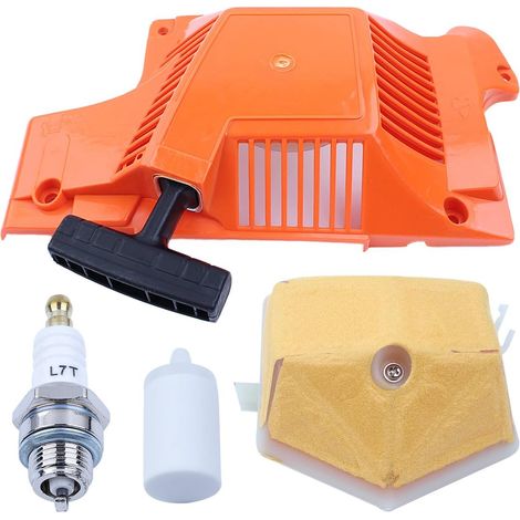 Kit de filtre à air lanceur à rappel pour Husqvarna 50 51 55 Rancher 55 EU1 EPA Tronçonneuse 503151801 5036088-03 503608803 (1/5)