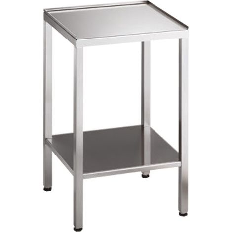 Table en INOX pour friteuse 1 cuve - long. 290 mm - Sofraca