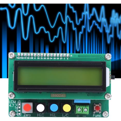 LC-100-A Hochpräzises digitales Kapazitätsmessgerät, Mini-USB-Schnittstelle für elektronische Bauteile (1/5)
