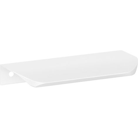 Maniglia per bordo mobile in alluminio bianco, 100 cm, leggera e resistente, per armadi UA02 (1/5)