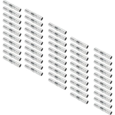 50 raccords cannelés pour tuyaux de climatisation, connecteurs cannelés universels en aluminium haute résistance pour tuyaux de réfrigérant, 3/4 pouce (1/5)