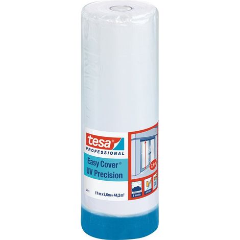 Cinta de aluminio Easy Cover® 4411 Precisión UV L.17m An.2600mm Rl.TESA (Por 8)
