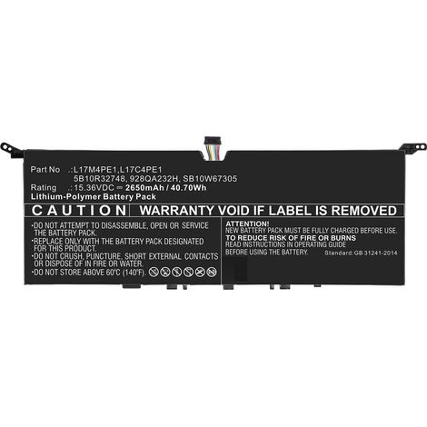 Batterie CoreParts pour ordinateur portable Lenovo, MBXLE-BA0262