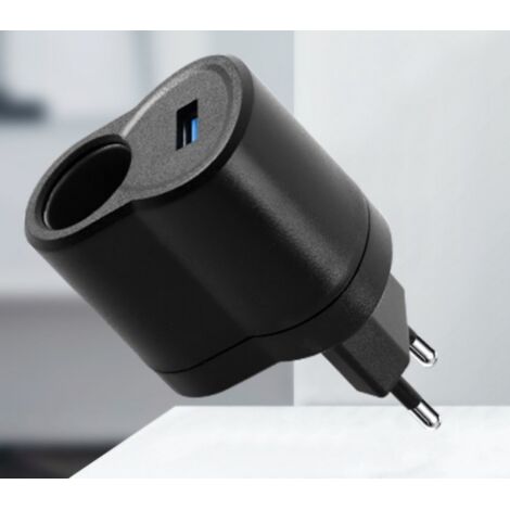 DC12V Moto Double USB Adaptateur Allume-Cigare Moto Adaptateur Chargeur (1/5)