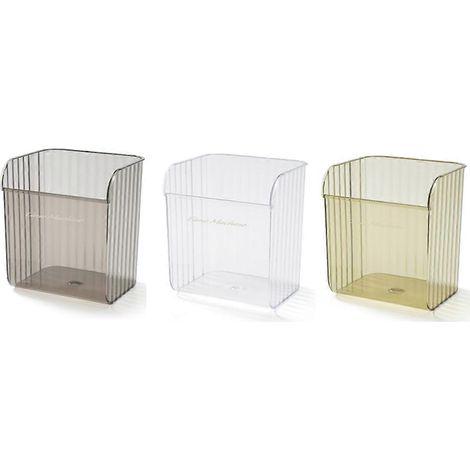 Lot de 3 organisateurs de tiroir de réfrigérateur en plastique transparent, boîte de rangement pour fruits et aliments, accessoires de cuisine (1/5)