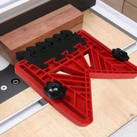 Featherboard with EVA Springs Reduces Backlash, Spring-Duo Spring-Board Featherboard for Table Saws, Band Saws, Milling Tables, Guides, Machining Tool (1/5)