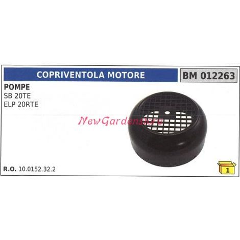 Motorlüfterdeckel UNIVERSAL Bertolini-Pumpe SB 20TE 012263