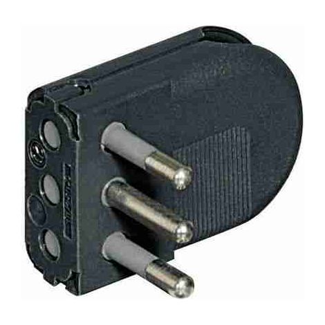 BTIS2495TGE Spina volante 2P+T 16A salvaspazio - antracite