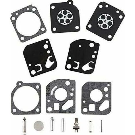 15pcs RB-29 Carburateur Kit de Réparation Membrane Joints Tronconneuse pour ZAMA C1U,Homelite UT-20004-A-B UT-20024-A-B UT-20044-A-B,Ryobi 26cc&30cc (1/4)