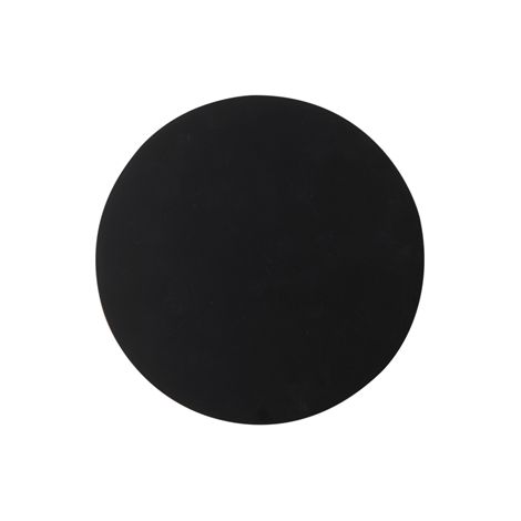 SOLARIS – Applique di Design 12W 3000K Nera Diametro 11cm, CRI90, IP20, Dimmerabile a Taglio di Fase - Rossini Group (1/5)