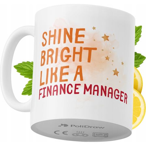 Lustige Kaffeetasse mit witzigem Textdesign für Finanzmanager – ideal für Geburtstage, Namenstage und Feiertage. Hochwertige Tasse für besondere Anlässe im Homeoffice oder Büro. Farbe: Weiß, 330 ml.