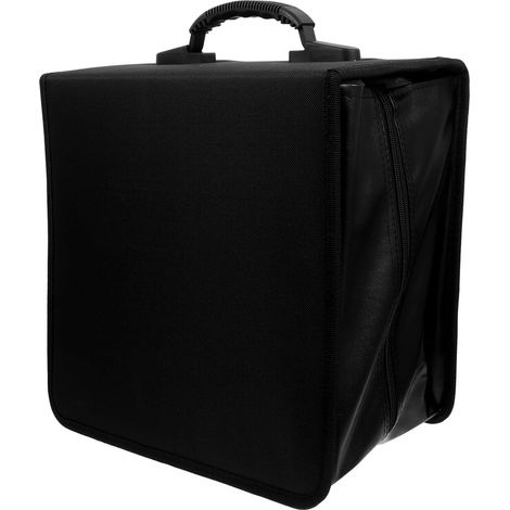 Classeur de CD et DVD en PVC Noir, Capacité 500 Disques, Organisateur Portable avec Design Simple pour Usage à Domicile et en Voyage (1/5)