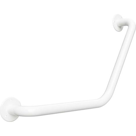 Sapho - Abgewinkelter Handlauf, 66x40 cm, weiß XH501W (1/3)